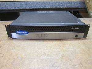 lot 271 image: (SS) Crown CTs 4200 Power Amplifier - No Power Cord