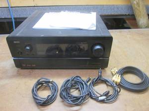 lot 274 image: (TT) Denon AVR-5700 Precision Audio Component  AV Surround Receiver with Manuals and Misc Cords - No Power Cord
