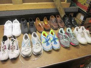 lot 280 image: (SS) Assorted Shoes Including Nike New Balance Reebok Sketchers Etc
