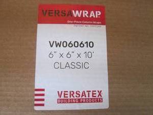 lot 295 image: (TRLR) Lot of 5 Versatex VersaWrap 6 x 6 x 10ft Classic Post Wraps - Bring Help and Proper Transpertation