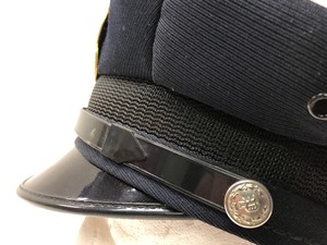 lot 114 image: Old Vintage Minneapolis Police Cap wBadge