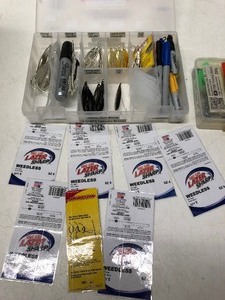 lot 106 image: 2 Organized Fishing Tackle Box FULL of Brand New Fishing Lures #6