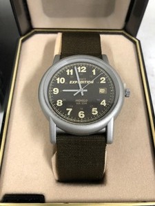 lot 186 image: New TIMEX Indiglo Expedition WR 50m Mens Watch