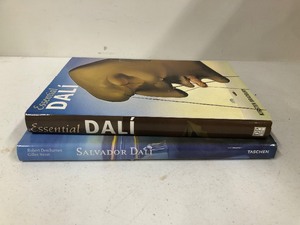 lot 224 image: 2 Large Hardcover Fully Illustrated SALVADOR DALI Art Books 