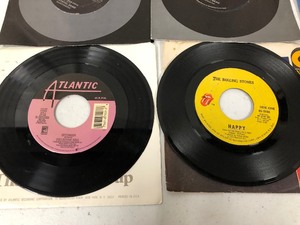 lot 233 image: Great Lot of Vintage 45 Records with Sleeves