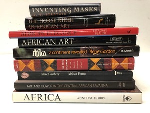 lot 266 image: Excellent Lot of Large Hardcover Books on African Art & Sculpture