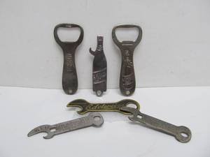 lot 11 image: Nice Lot of Vintage & Antique Advertising Beer & Soda Bottle Openers