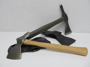 lot 13 image: 2 Brand New Military Tactical Style Tomahawks 