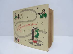 lot 19 image: Very Nice Old 1950s-60s 45 Record Album Holder FULL of Good Records