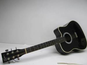 lot 25 image: Excellent Working Esteban Master Class Cutaway AcousticElectric Guitar