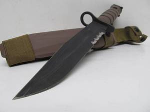 lot 34 image: Ontario Knife Company 3S USMC Combat Knife