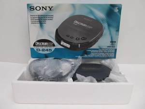 lot 45 image: NOS Brand New in Box SONY Discman Model D-245