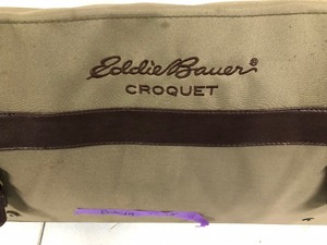 lot 275 image: Eddie Bauer Portable Croquet Set