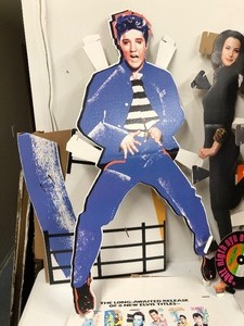 lot 320 image: 2 Advertising Movie Store Standees - Elvis & That Thing You Do