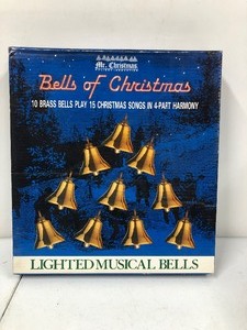 lot 349 image: Mr. Christmas Bells of Christmas Lighted Musical Bells