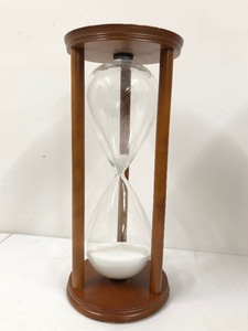 lot 337 image: LARGE Oversize Hourglass Timer 