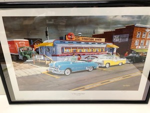 lot 354 image: Great Looking Signed Numbered KEN ZYLLA Print - A Taste of The Past
