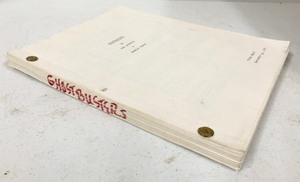 lot 231 image: Original Vintage GHOSTBUSTERS Screenplay Movie Script 