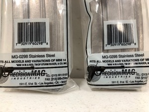 lot 177 image: 2 Brand New 30 Round Magazines for Mini-14 Rifle