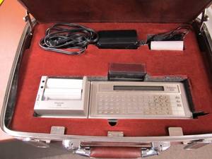 lot 423 image: Very Cool Vintage Panasonic HHC Handheld Insurance Computer