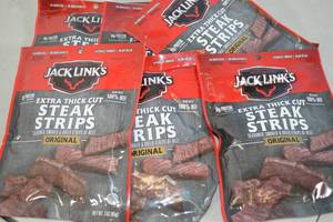 6ct Jack Links Extra Thick Cut Steak Strips Original Flavor Best By 05282023