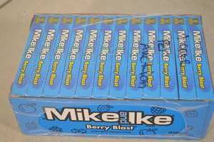 Case of 12 Boxes of Mike & Ike Berry Blast Best By 62023
