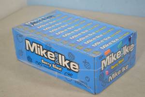 Case of 12 Boxes of Mike & Ike Berry Blast Best By 62023