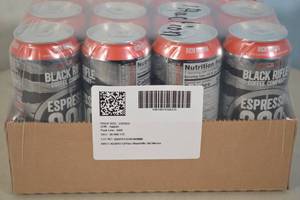 Black Rife Coffee Company Espresso 300 Rich Mocha Flavor 12-Pack Best By 04142024