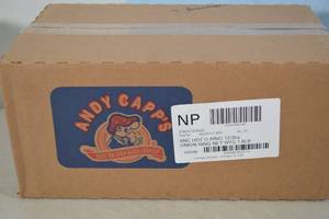 Andy Capps Hot Onion Flavored Rings Corn Snacks 12-Pack 2oz Bags Best By 08272023