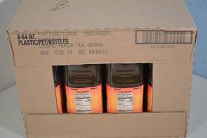 Case Sweet Leaf Organic Peach Iced Tea Best By 08042021