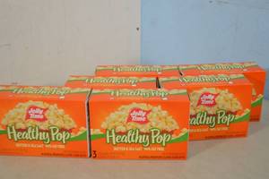 6ct Jolly Time Healthy Pop Popcorn 3-Pack Butter & Sea Salt Flavor 94% fat Free Best By 07152023