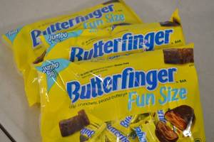 3ct Jumbo Bag Butterfinger Candy Bar Fun Size Multipack
