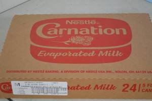 Case of Nestle Carnation Evaporated Milk 24 5oz Cans Best By 08312023