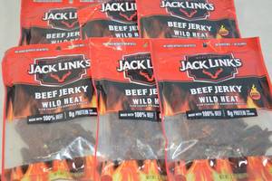 6ct Jack Links Wild Heat Beef Jerky Best By 07312023