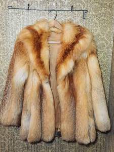 lot 106 image: Womans Red Fox Fur Jacket