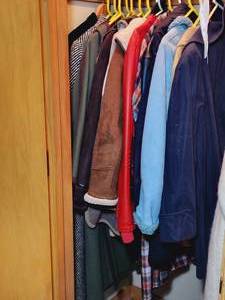 lot 67 image: Clothing in Coat Closets