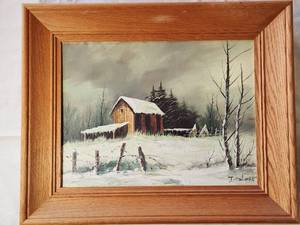 lot 149 image: Vintage Oil on Canvas
