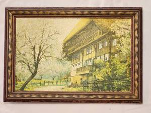 lot 157 image: Vintage Framed Print