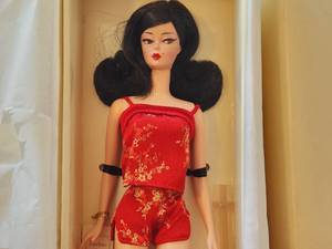 lot 170 image: NIB Vintage Red Sunset Barbie Doll