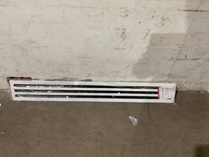 lot 310 image: BUILDMART 48 inch Linear 3-Slot Diffuser AC Vent Cover in White