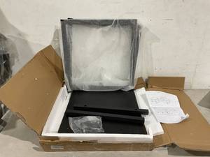 lot 106 image: Homieasy End Table - Black