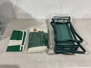 lot 108 image: AZBESTPRO Garden Stool and Kneeler