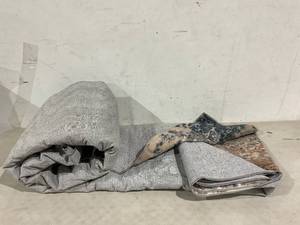 lot 116 image: Art&Tuft Washable 9x12 Area Rug - Blue
