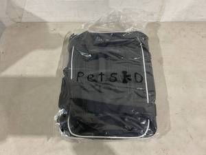 lot 123 image: Petskd Top-Expandable Pet Carrier - Black