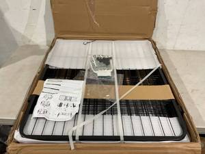 lot 134 image: FXW Rollick Dog Playpen (8 panels) - Black