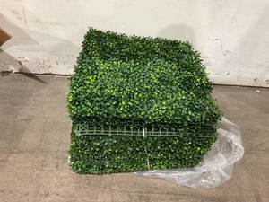 lot 221 image: Set of 12 - HABIWOOD Grass Wall Backdrop 20IN