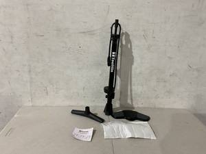lot 342 image: TOOLITIN Black High Pressure Bike Pump with Gauge