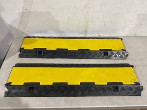 lot 142 image: LOT OF 2 CXRCY 3 Channel Cable Ramps