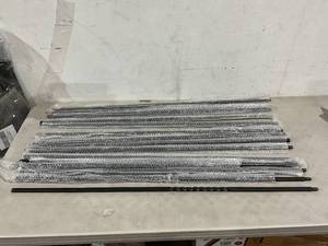 lot 148 image: LOT OF 15 - Ascension Stair Parts Single Twist Iron Balusters - Oil Rubbed Bronze