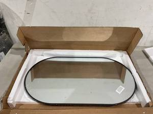lot 149 image: HARRITPURE 17 x 30Oval Bathroom Mirror